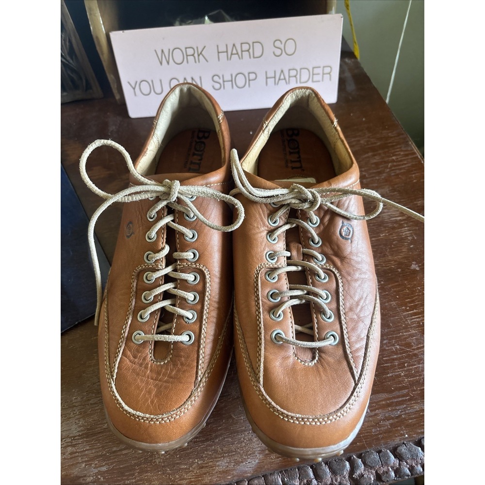 Born Hand Crafted Leather Loafers Men's Size 9 - Picture 2 of 7